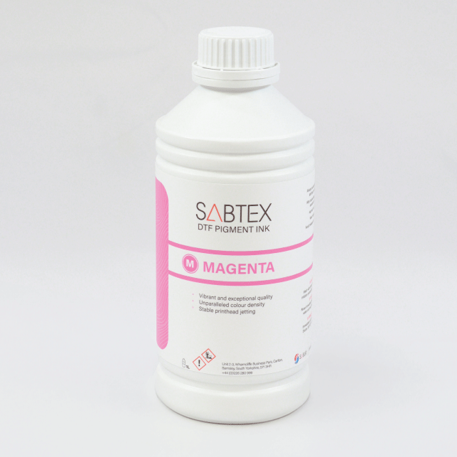 SABTEX DTF Ink – Magenta 1L