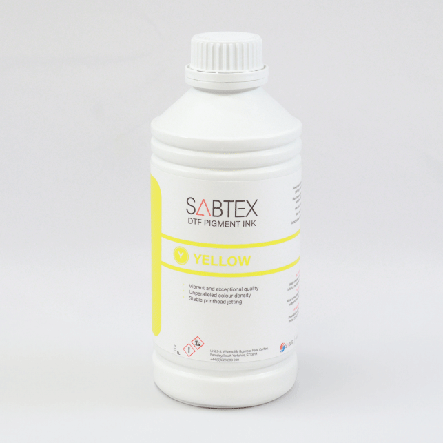 SABTEX DTF Ink – Yellow 1L