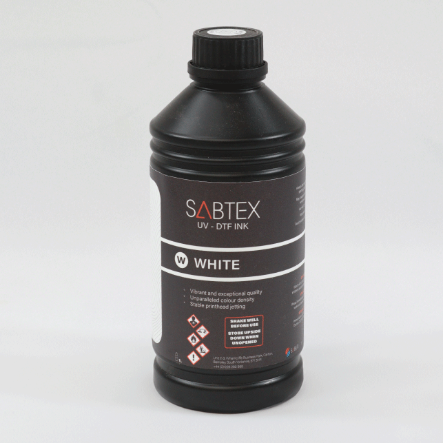 SABTEX UVDTF Ink – White 1L