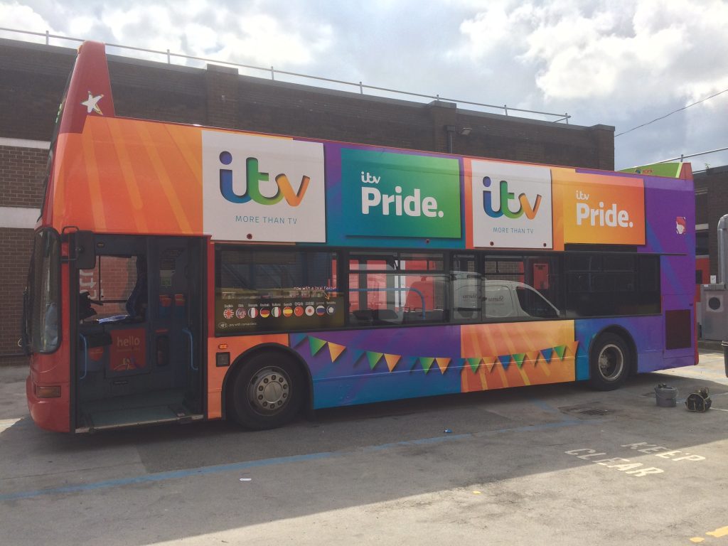 ITV & Emmerdale Wow Leeds Pride with Drytac SpotOn