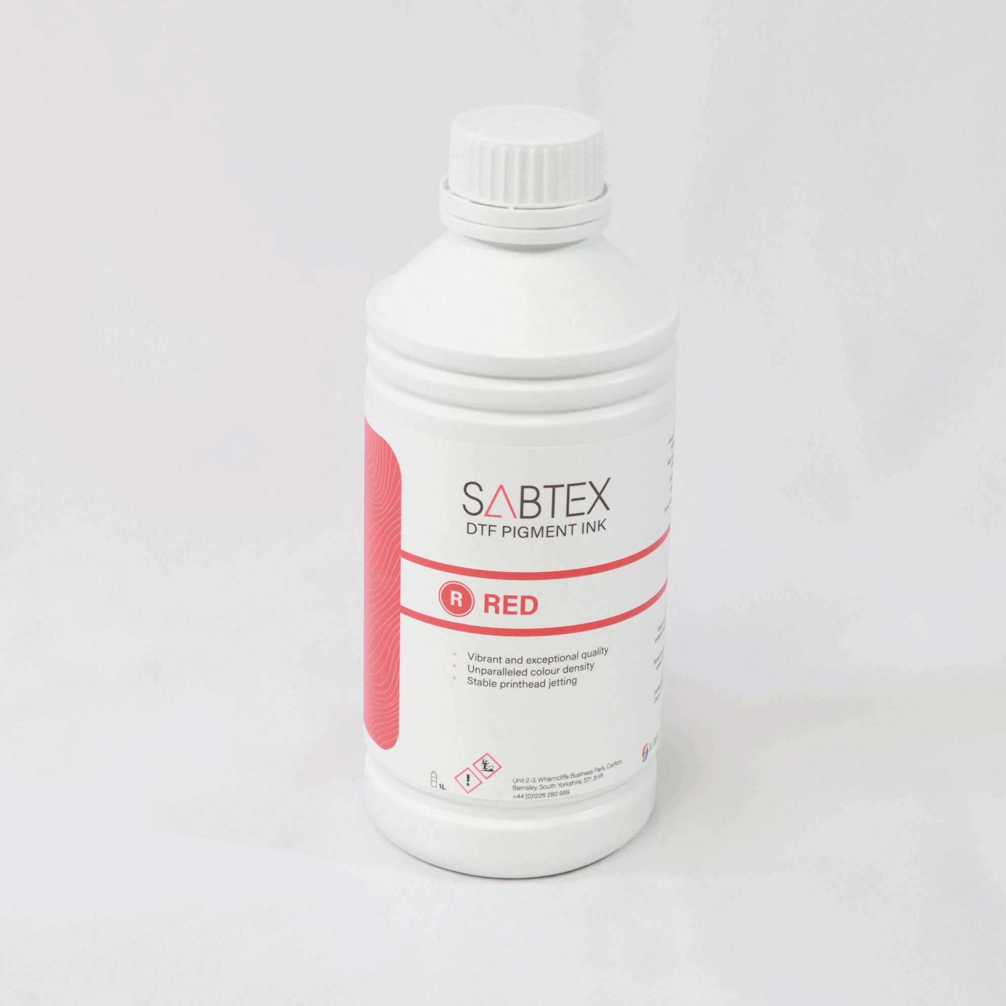 SABTEX DTF Ink – Red 1L